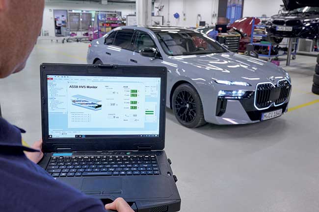 Batterie solide de la BMW i7