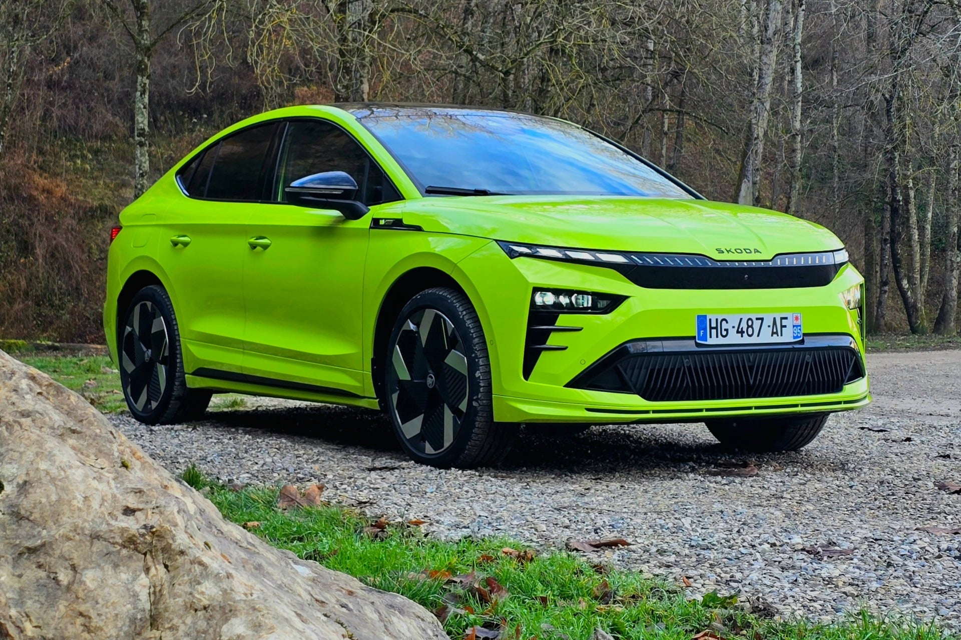 Skoda Enyaq Coupé RS Vert Mamba