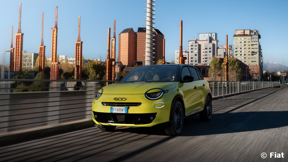 Fiat 600 Sport 100% électrique