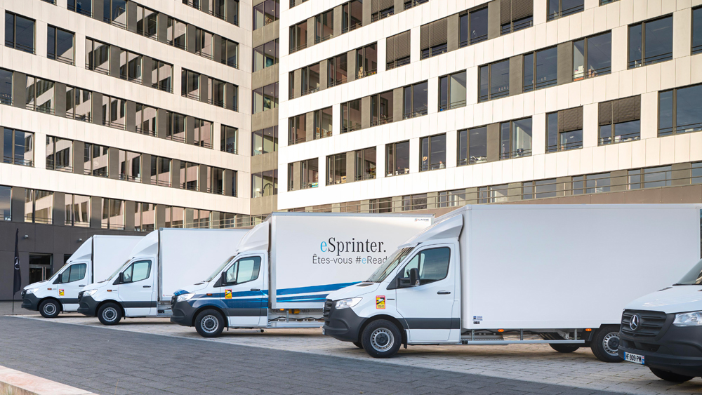 Mercedes eSprinter châssis-cabine