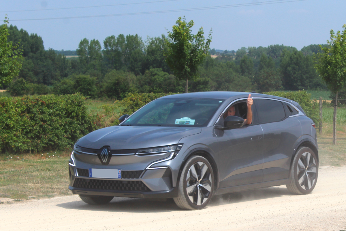 La Renault Megane E-Tech d'un lecteur
