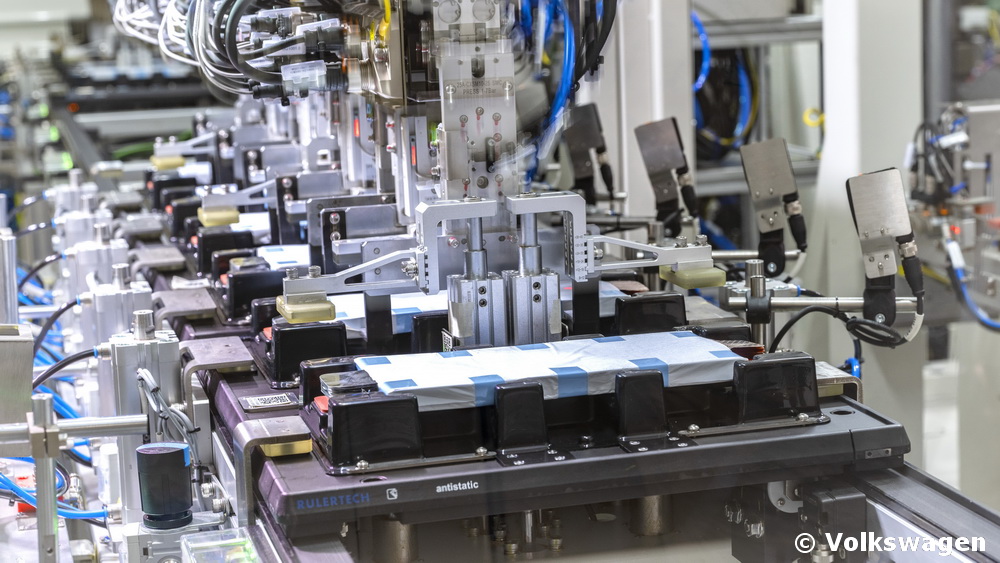 Volkwagen Production Cellules Batterie
