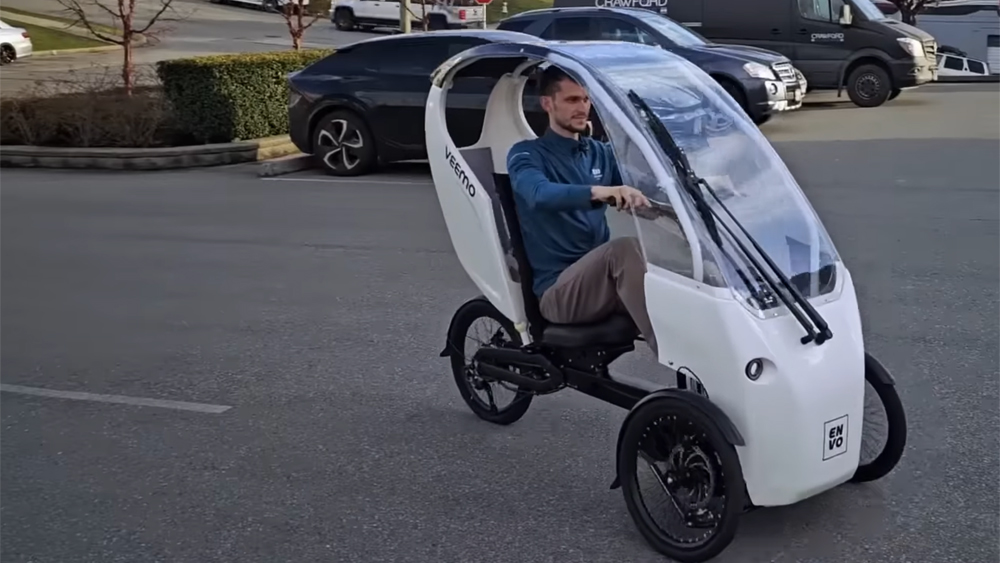 Tricycle à assistance électrique Veemo de Envo Drive Systems