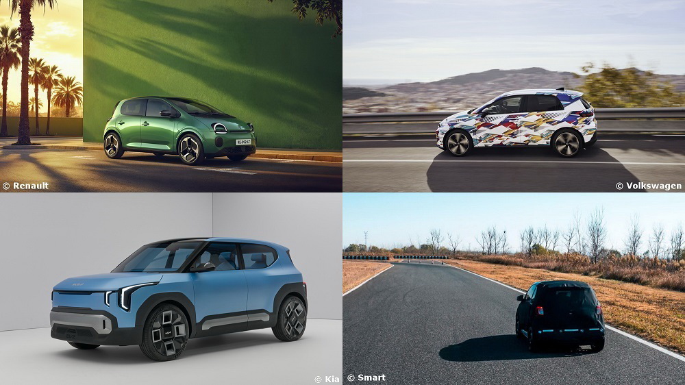 Nouveautés 2026 Citadines électriques