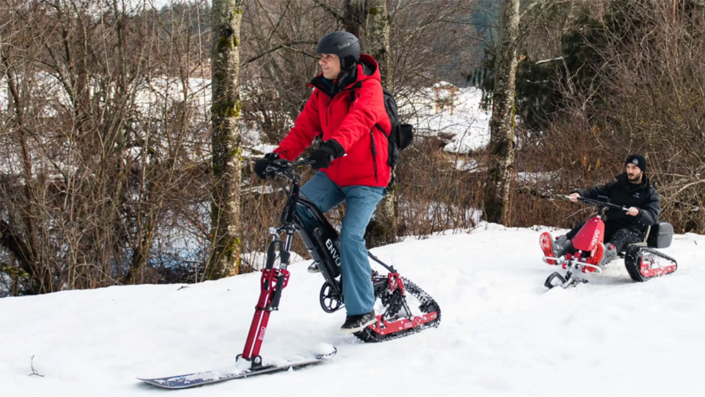 Vélo des neiges électrique Envo