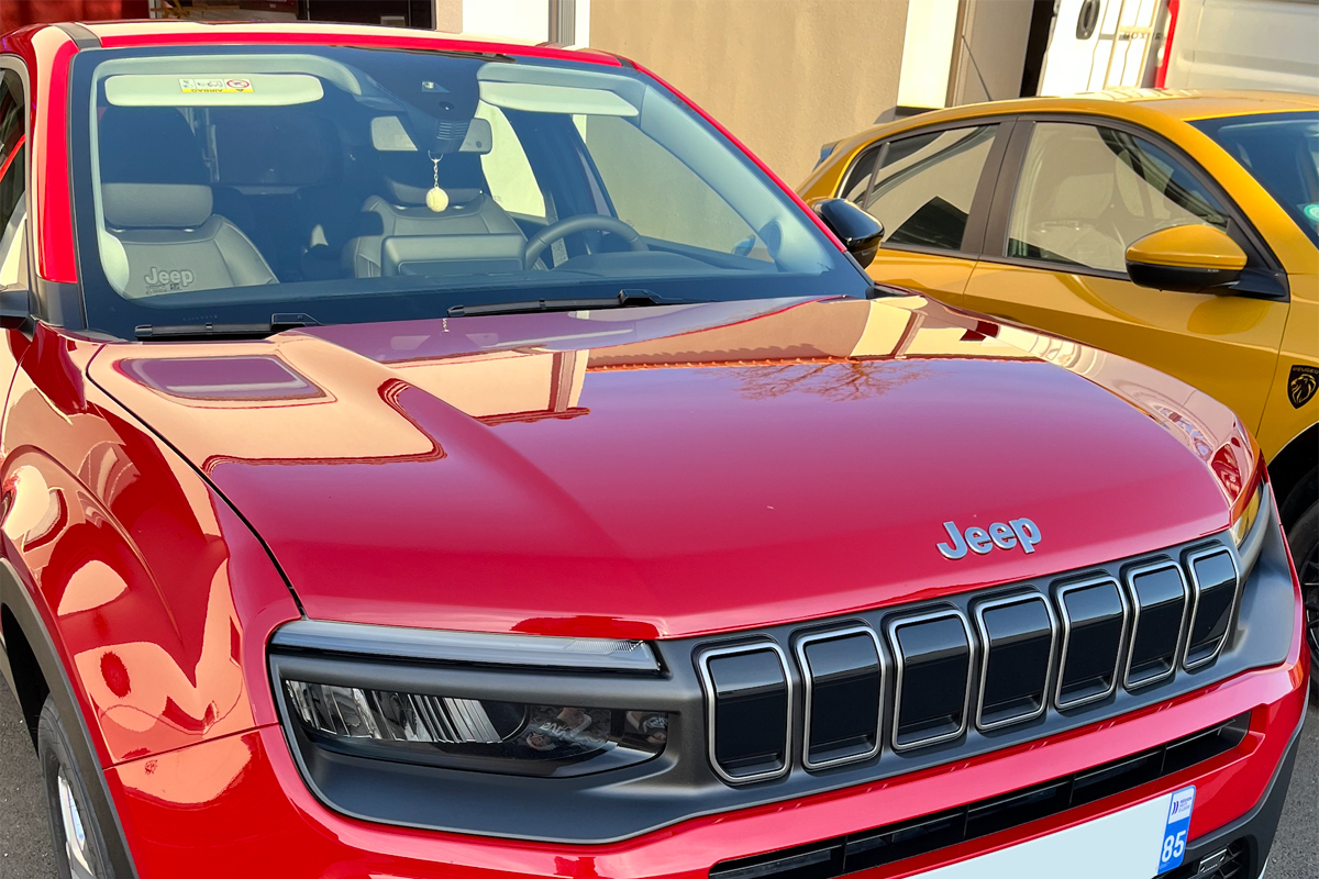 La Jeep Avenger électrique de Wilfried