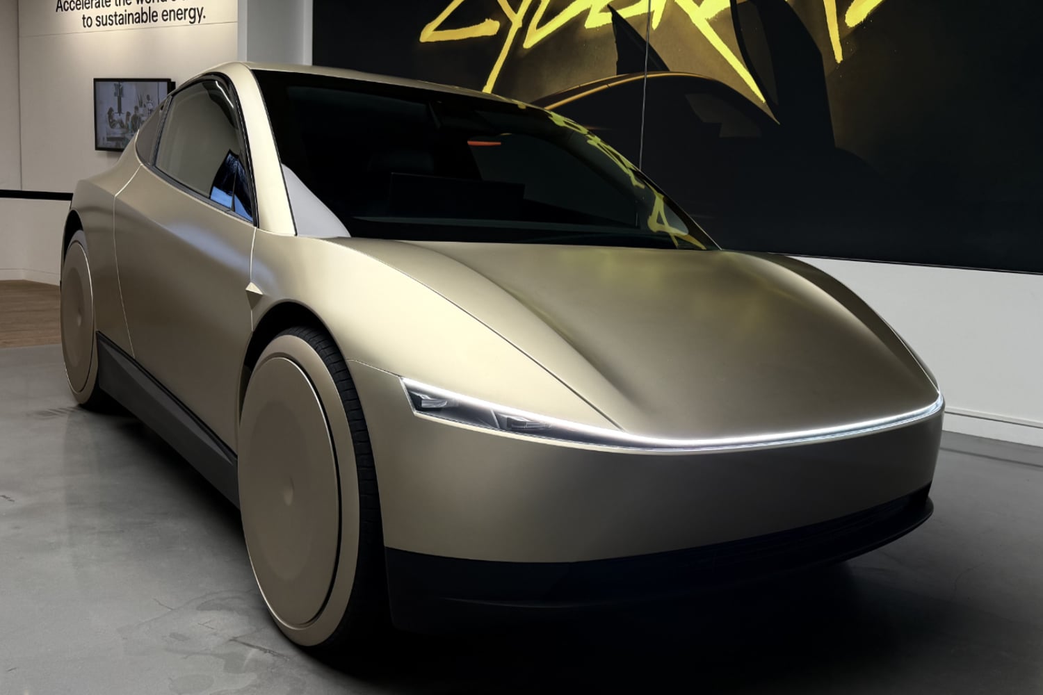 Essai Cybercab Design