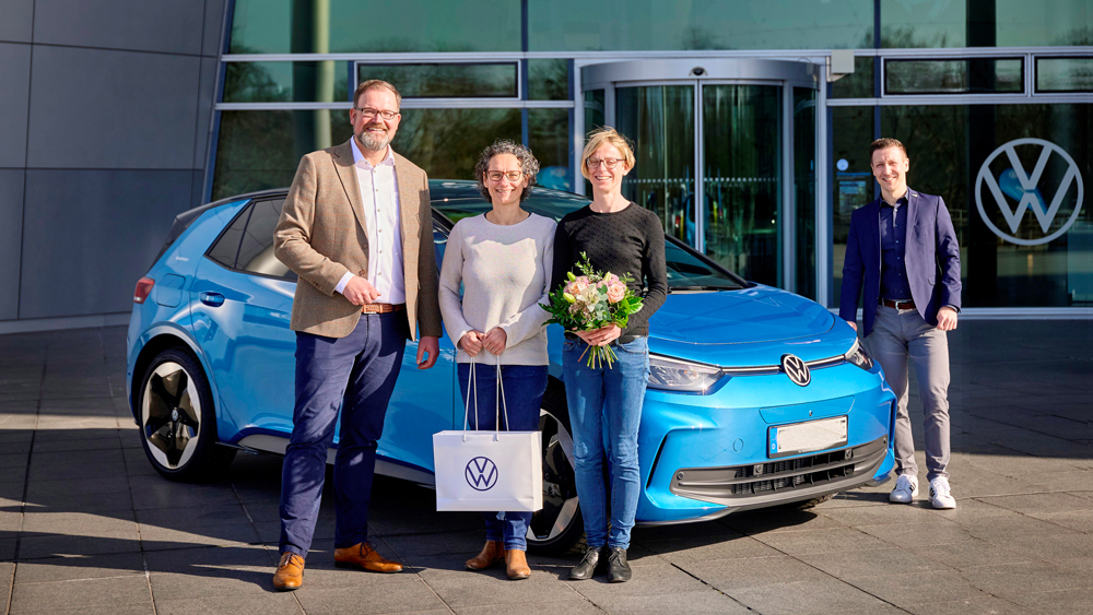 Deux millionième voiture électrique livrée par Volkswagen