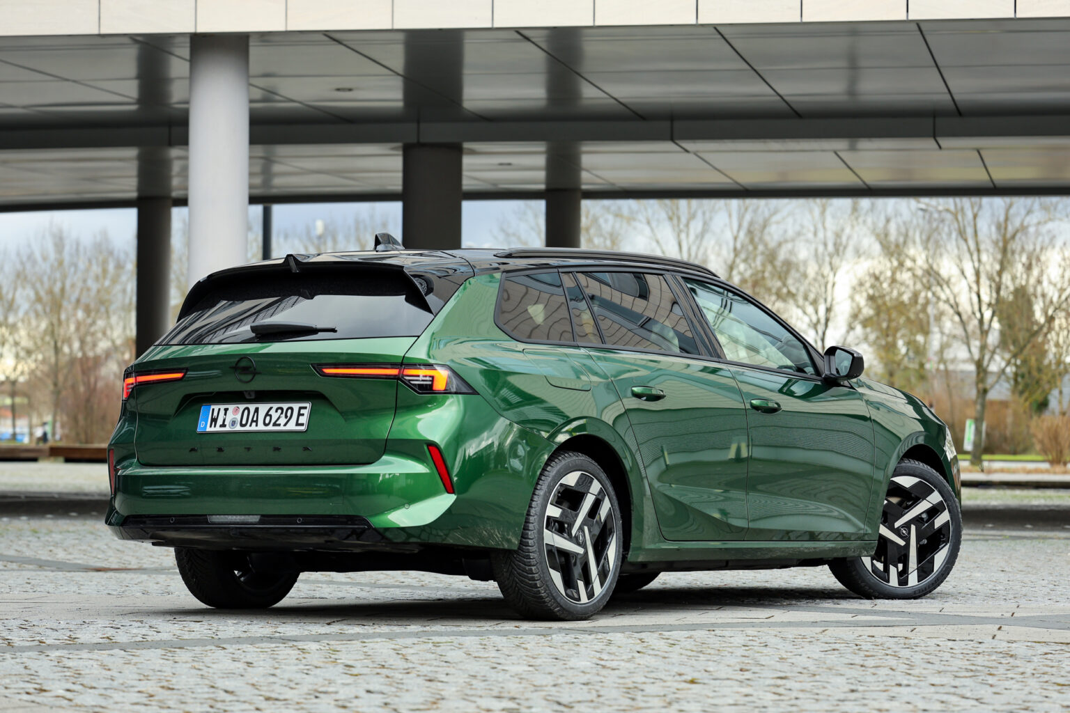 Design de l'Opel Astra Sports Tourer Electric