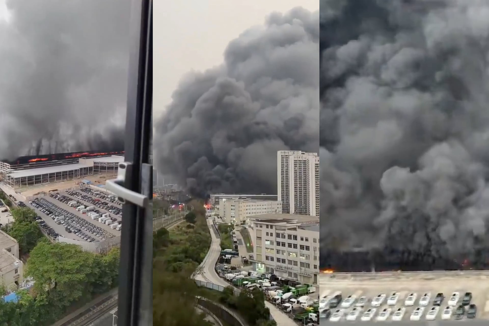 Byd Shenzhen Incendie Avril 2026