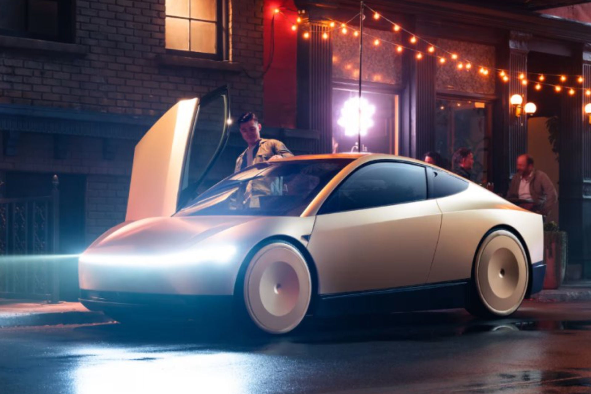 Tesla Cybercab Voiture Autonome