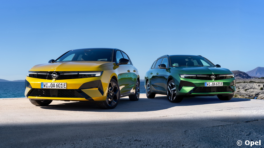 Nouvelles Opel Astra France