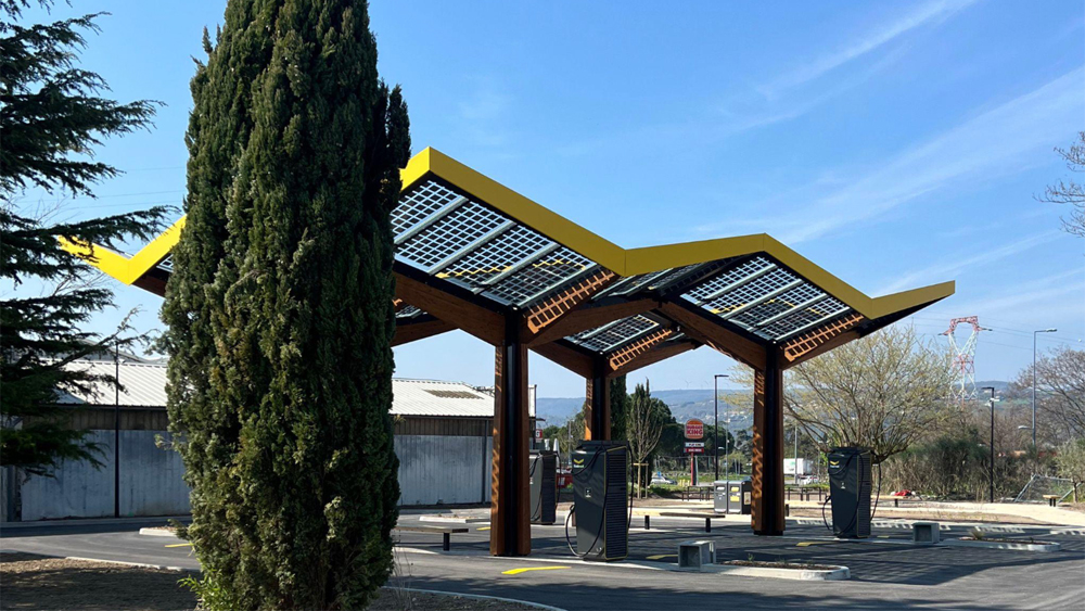 60e station Fastned en France - Valence Sud