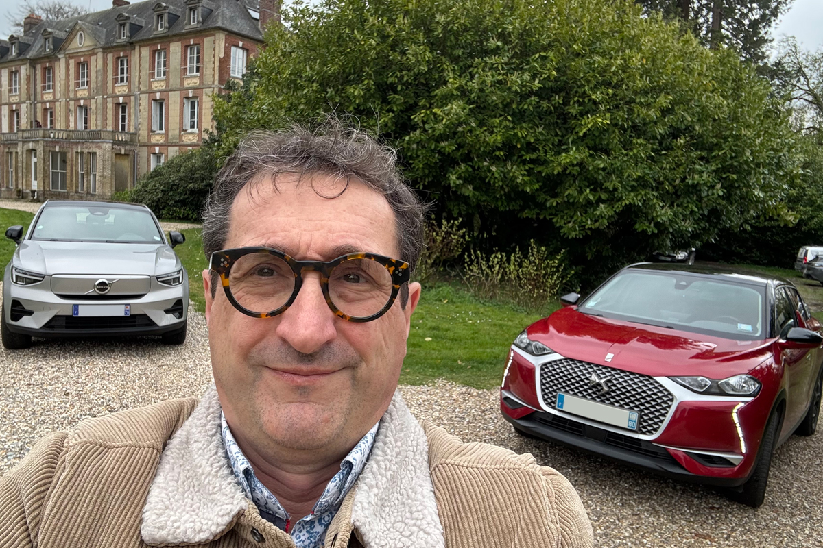 Jean-Marie et ses DS3 Crossback E-Tense et Volvo C40