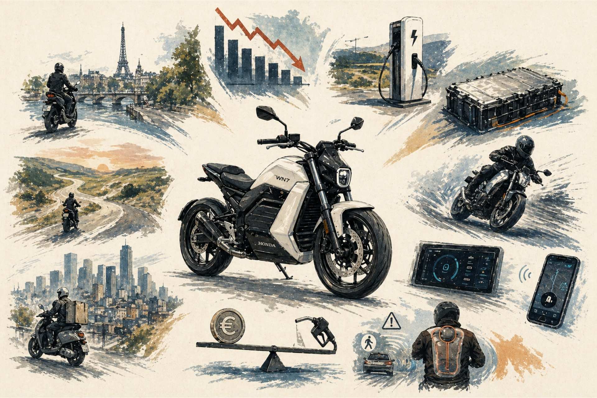 Honda Moto Elec