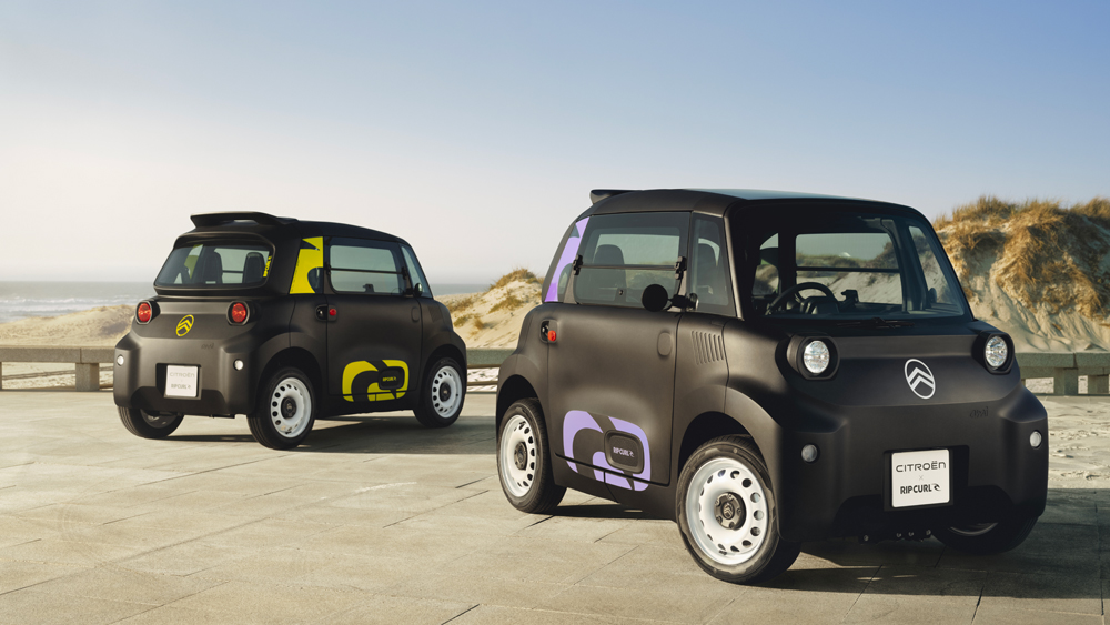 Série limitée Rip Curl de la Citroën Ami