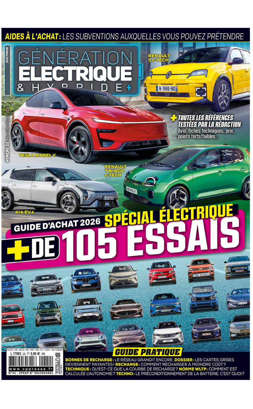 Génération Électrique & Hybride n°22 : le guide complet de l’électrique 2026