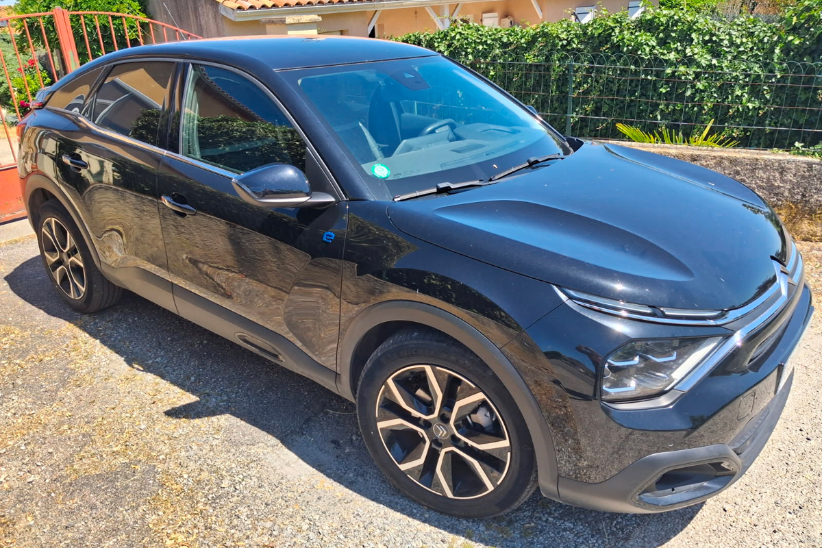 La Citroën ë-C4 de Tom