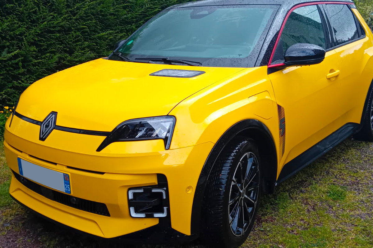 La Renault 5 E-Tech de Gilles