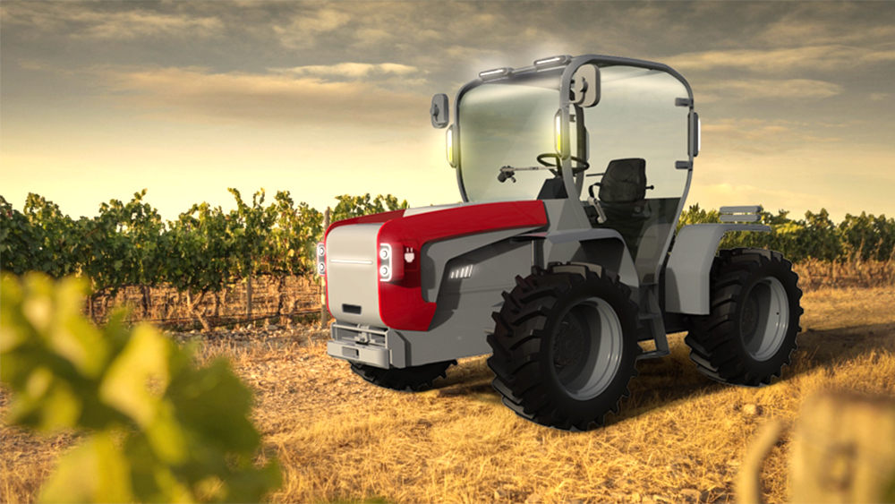 Concept de tracteur électrique Diess E-Agrartechnik