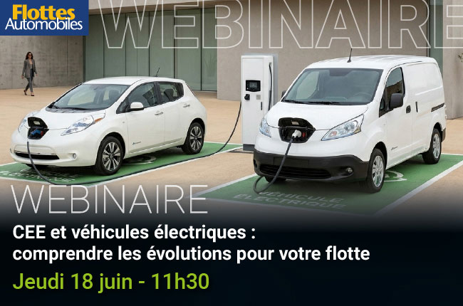 Webinaire CEE et véhicules électriques Webinaire CEE et véhicules électriques