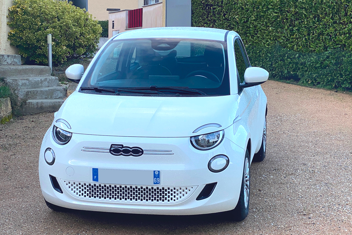 La Fiat 500 électrique de Clément