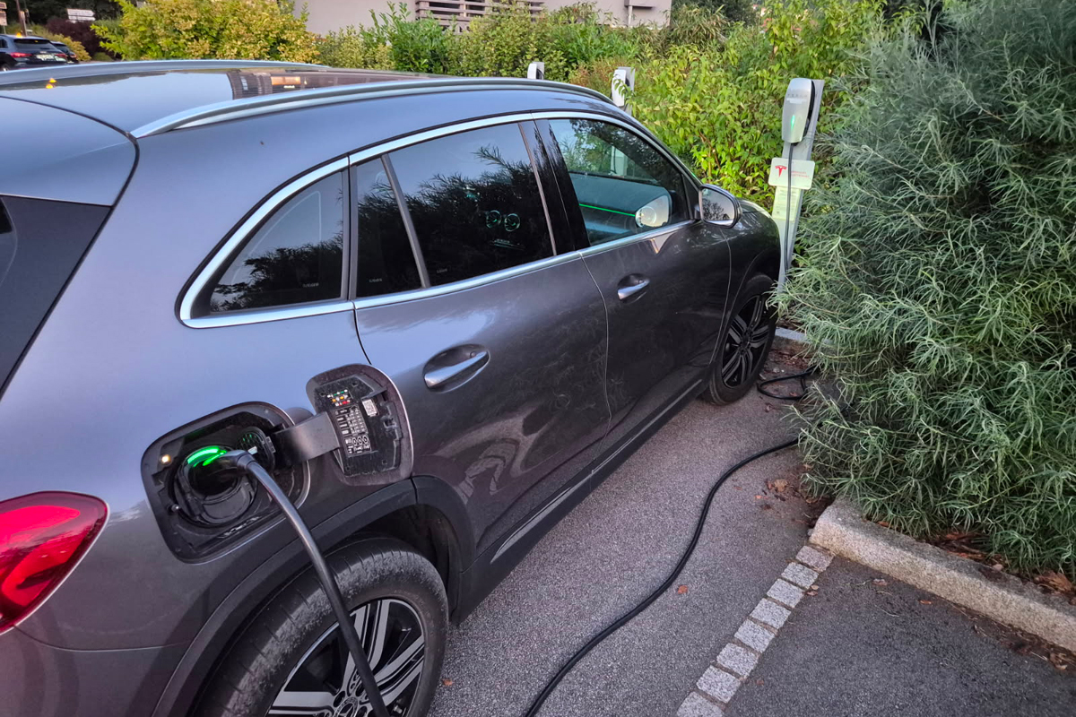 Le SUV électrique Mercedes EQA 250+ de Bruno