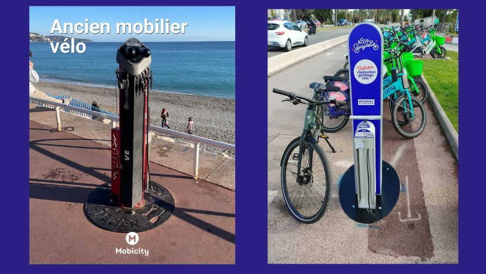 Du mobilier pour vélos écoresponsable et durable à Nice