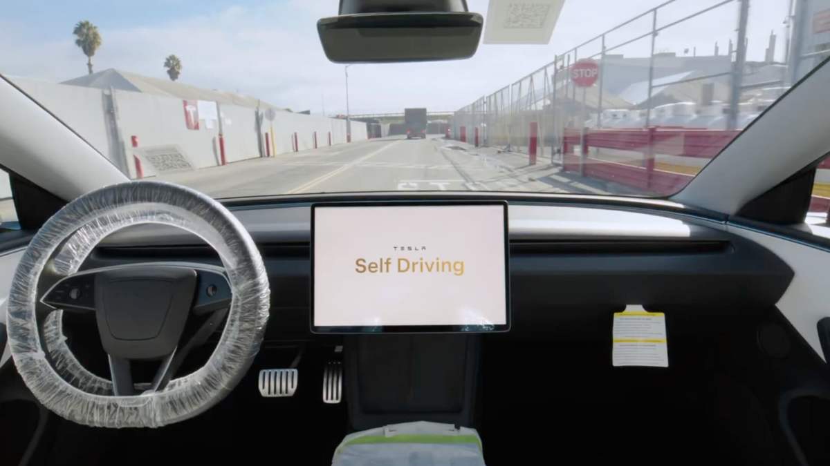 Tesla conduite autonome usine Fremont