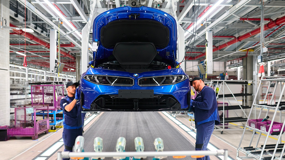 La BMW i3 est produite à l'usine de Munich