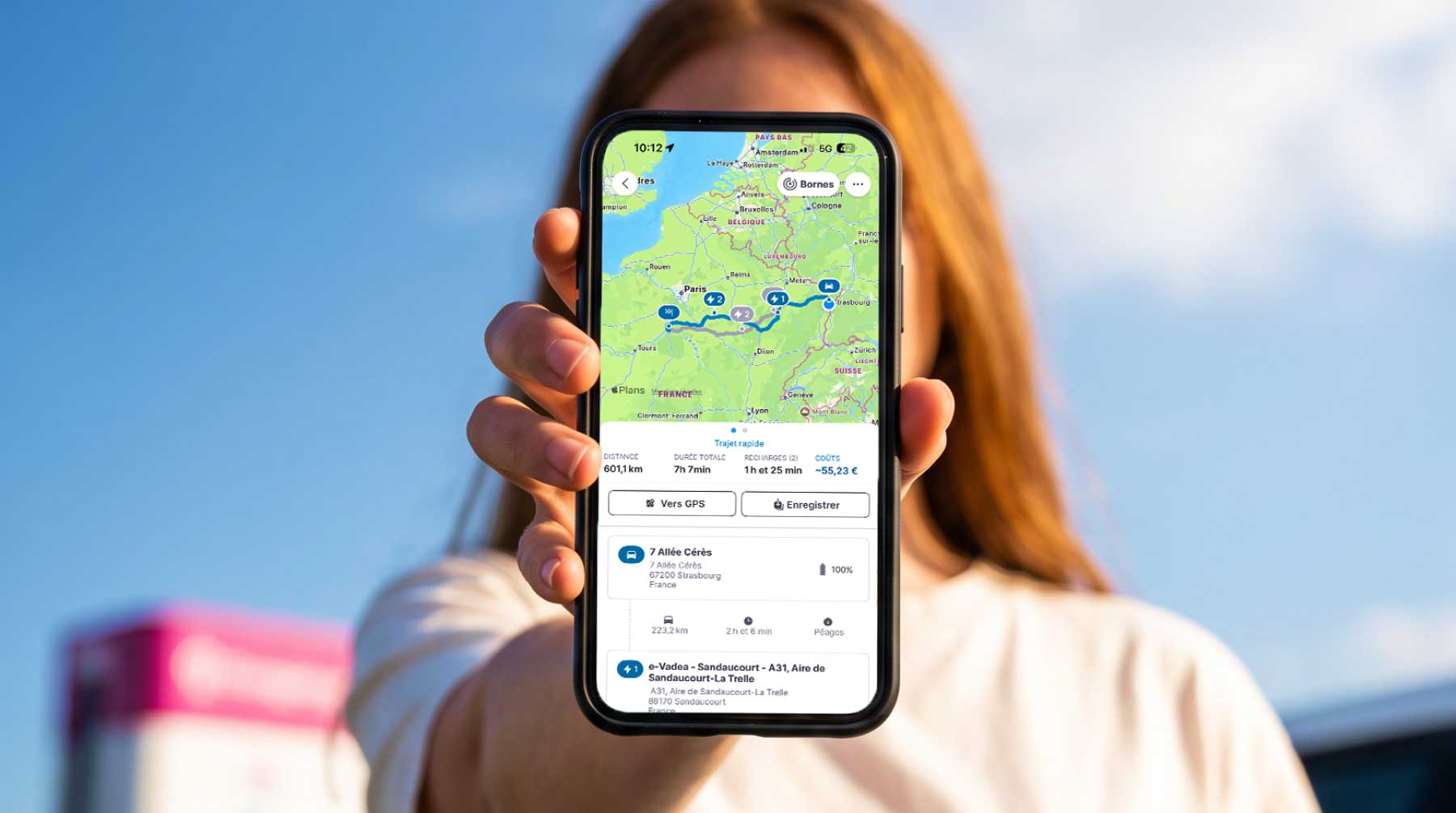 Nouveau planificateur voiture électrique Chargemap 2026