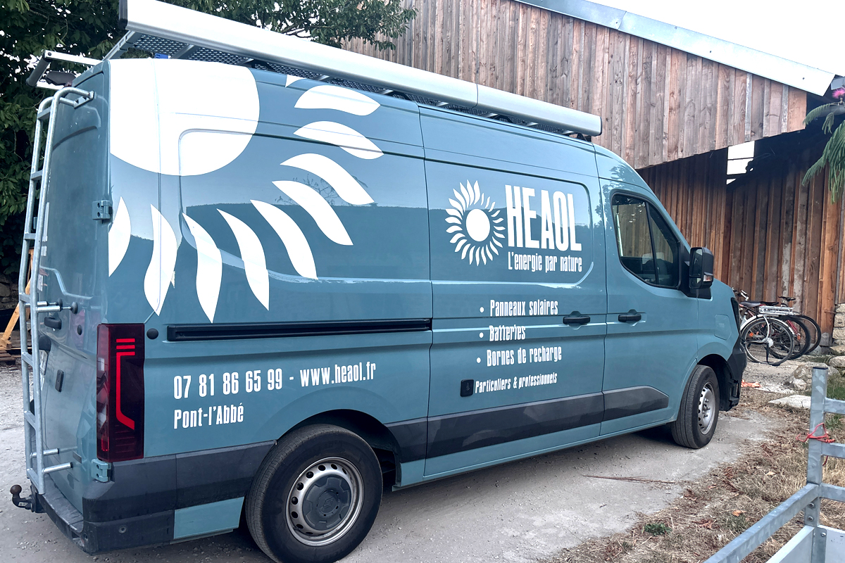Le Renault Master E-Tech de Denis Cormier