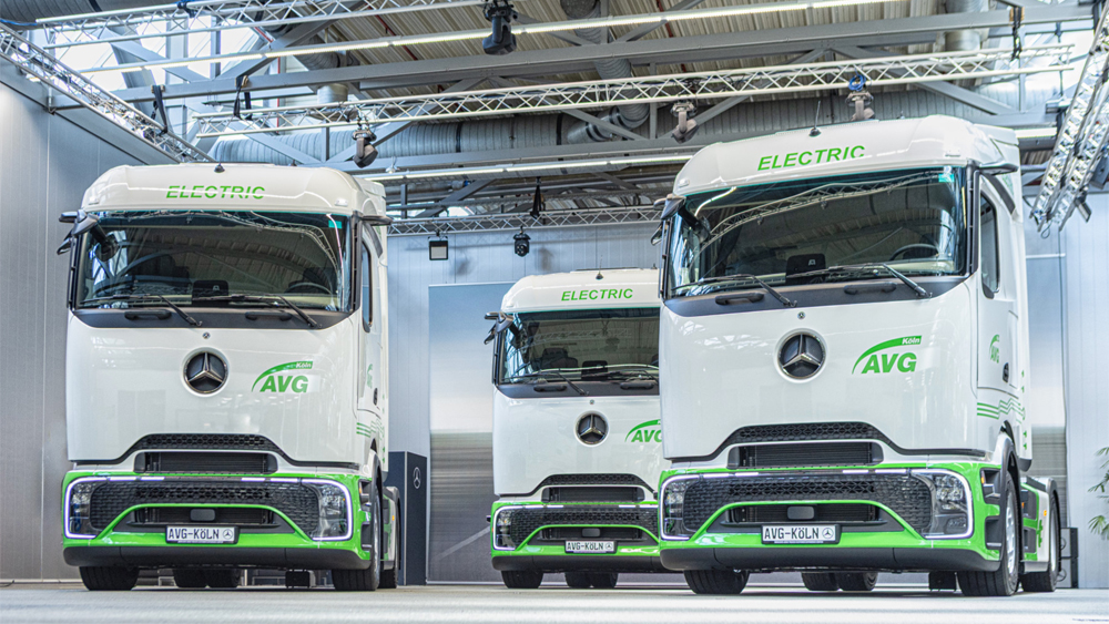Mercedes eActros 400 avec prise de force pour AVG Köln