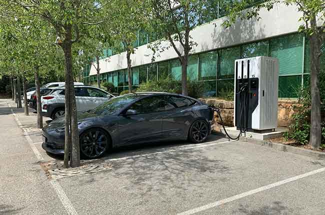 Parking de SAP Labs France à Mougins Parking de SAP Labs France à Mougins