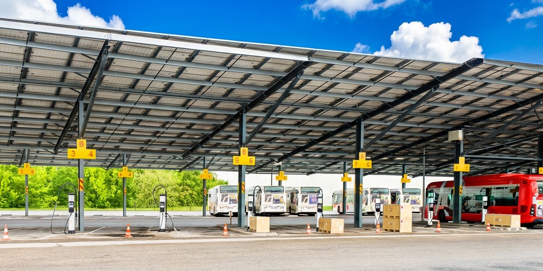 TSG France électrifie le dépôt des bus du Grand Angoulême