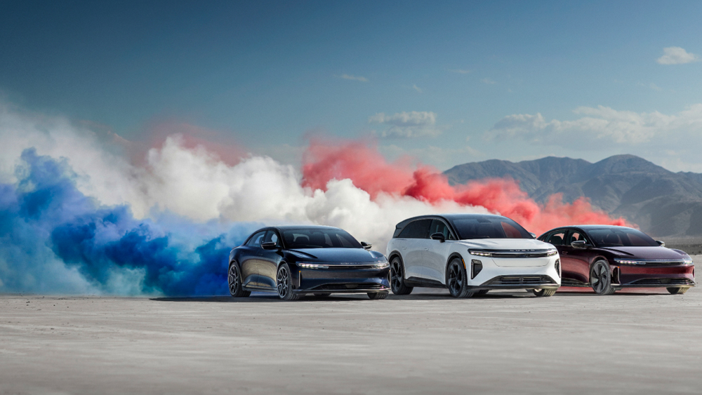 Arrivée des voitures électriques Lucid en France