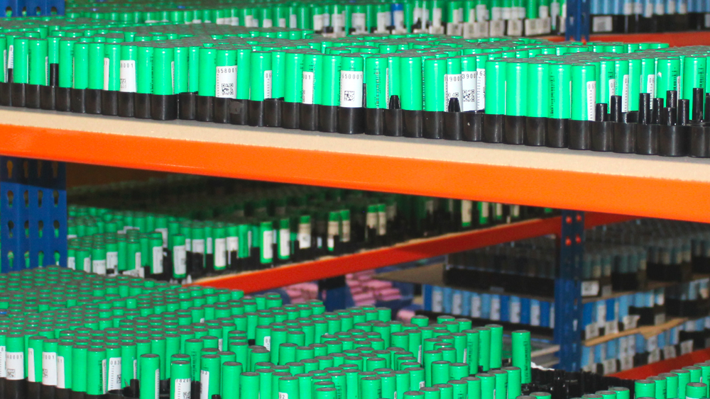 Cellules de batterie lithium-ion