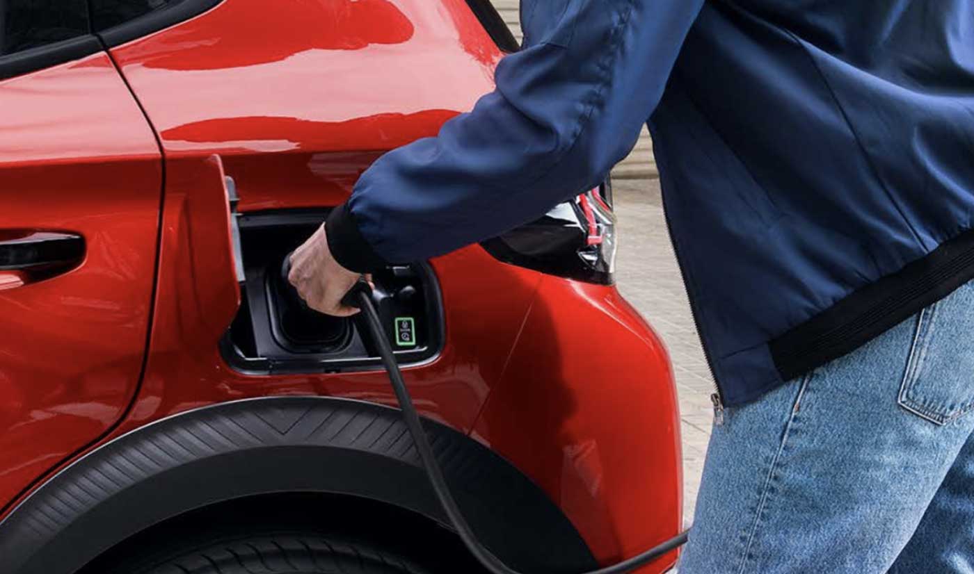 Recharge d'une Citroën C3 électrique