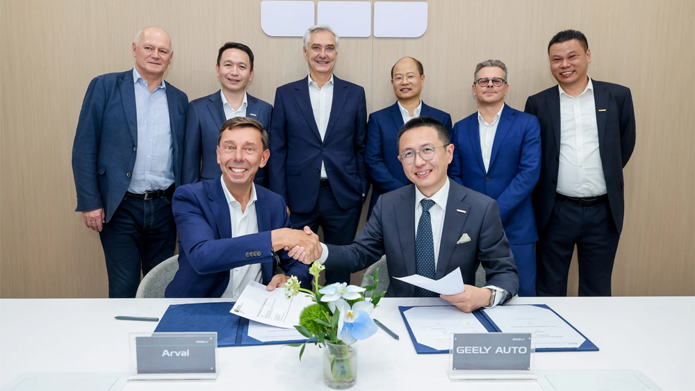 Partenariat Arval / Geely Auto